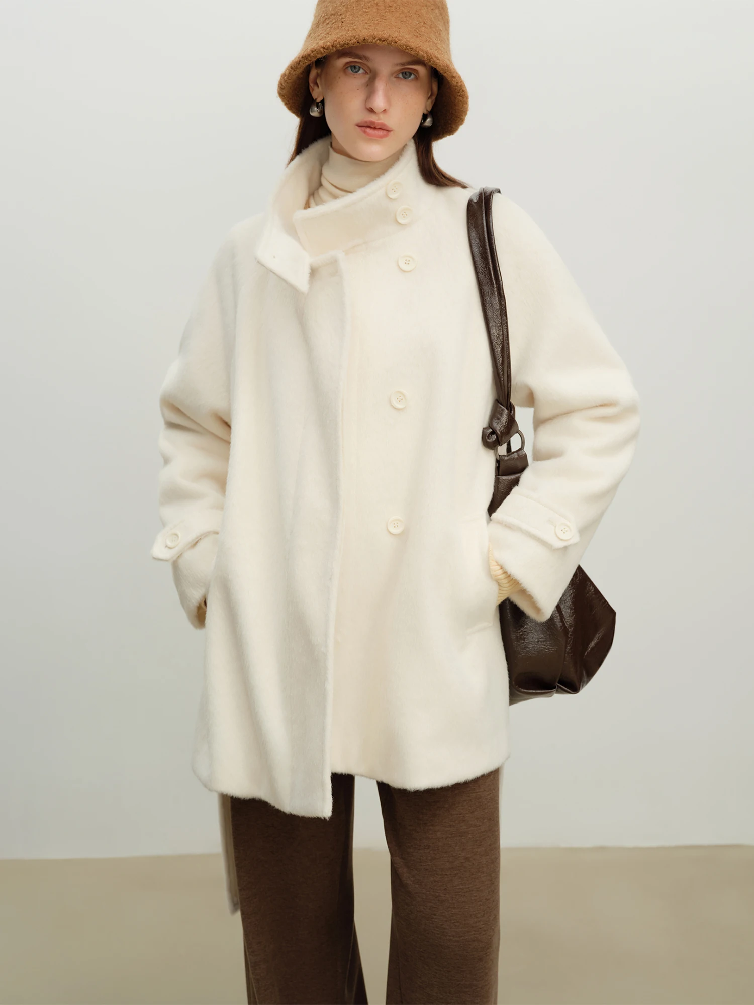 Women's Korean Style Short Jacket - Stand Collar Winter Outerwear - Image 2